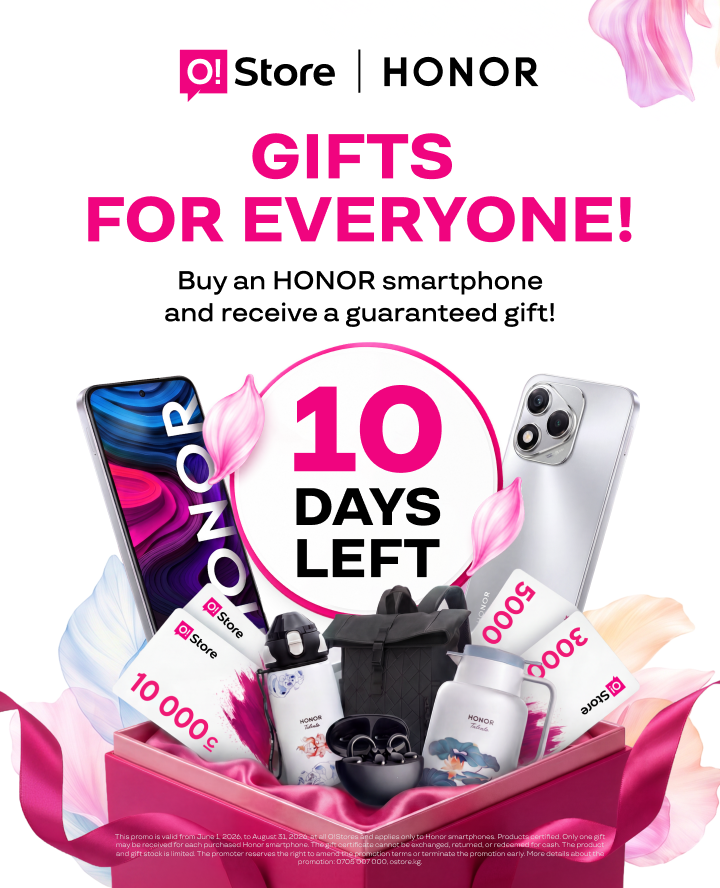 Promo for Honor smartphones