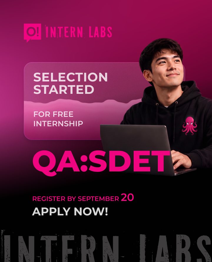 Become a QA/SDET engineer: Applications open for O!’s free InternLabs internship
