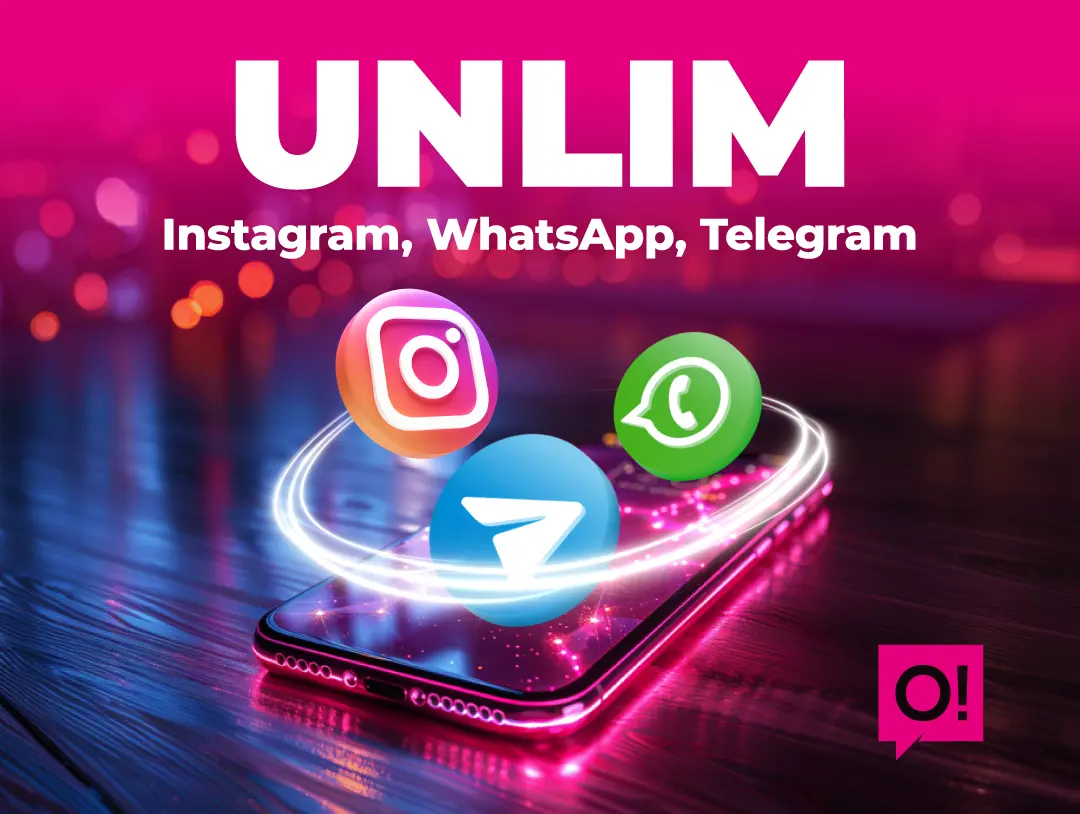 How to enjoy unlimited Instagram + Whatsapp and Telegram?