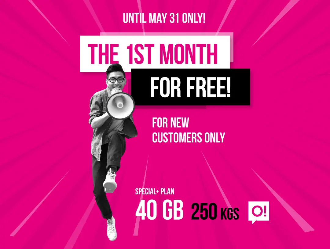 Free communication and data? This is not a dream  – this is a super promo by O!