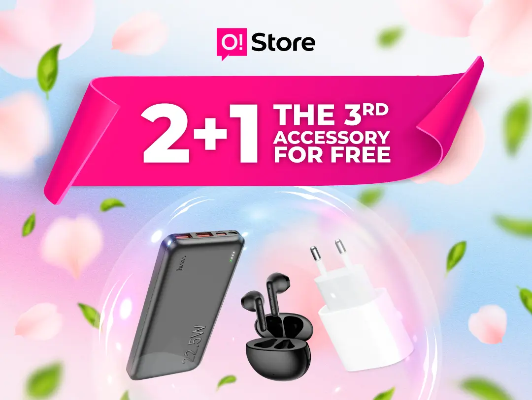 Take the third one for free! A may holiday promo at O!Store chain