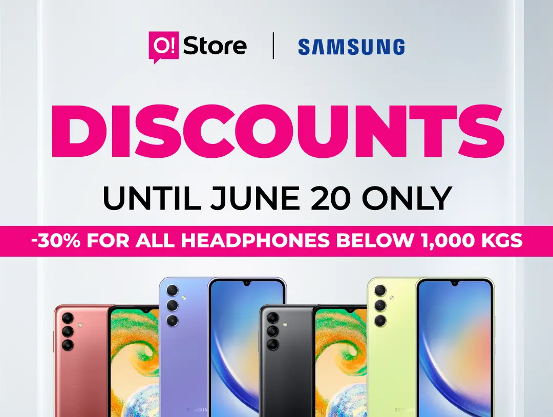 O!Store launched discount weeks at Issyk-Kul