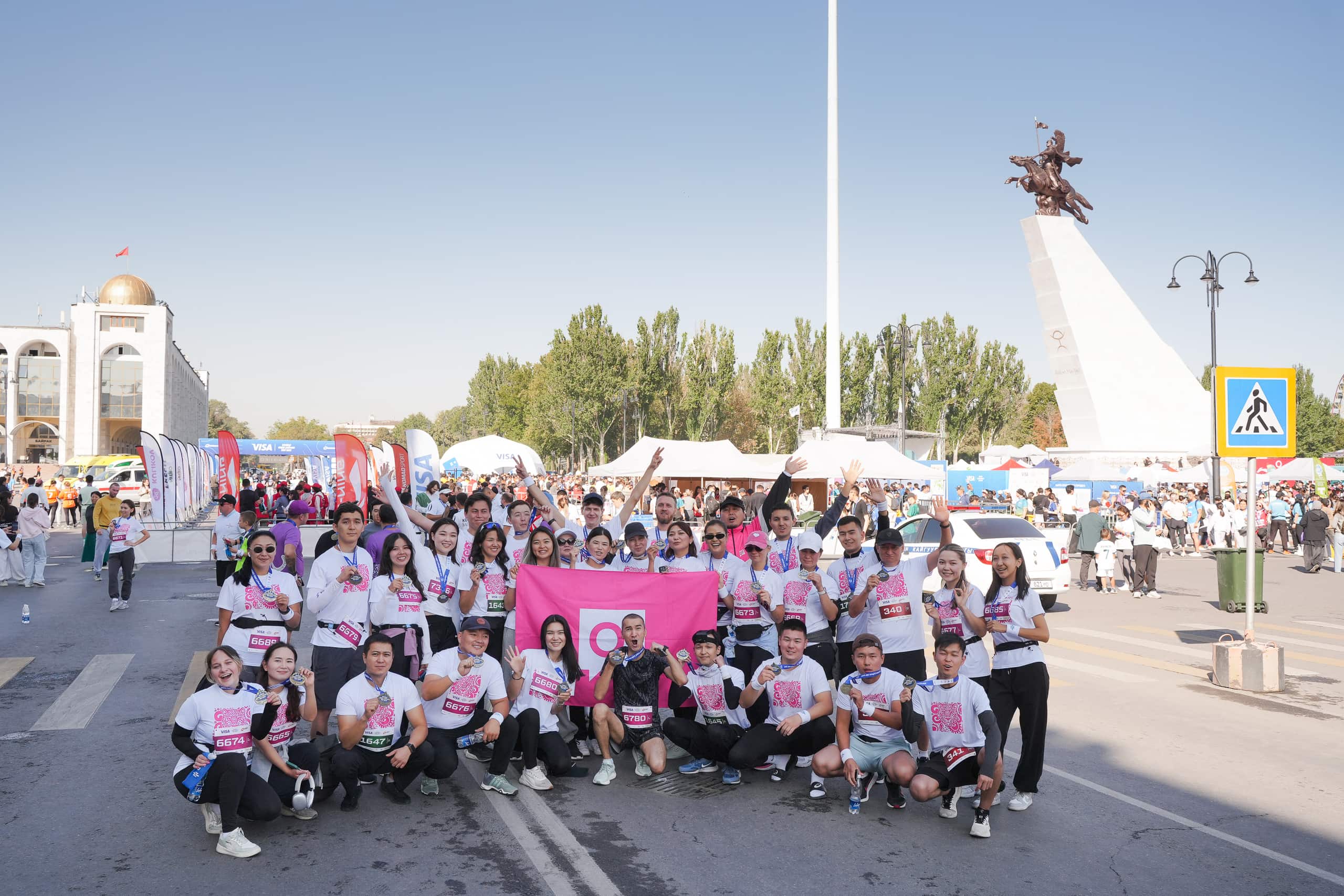 Команда О! на Bishkek Snow Leopard Run 2025: сила духа и общие победы