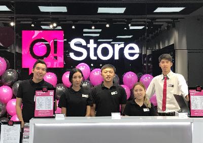 Новый магазин O!Store в самом центре Бишкека. Спешите на СКИДКИ!
